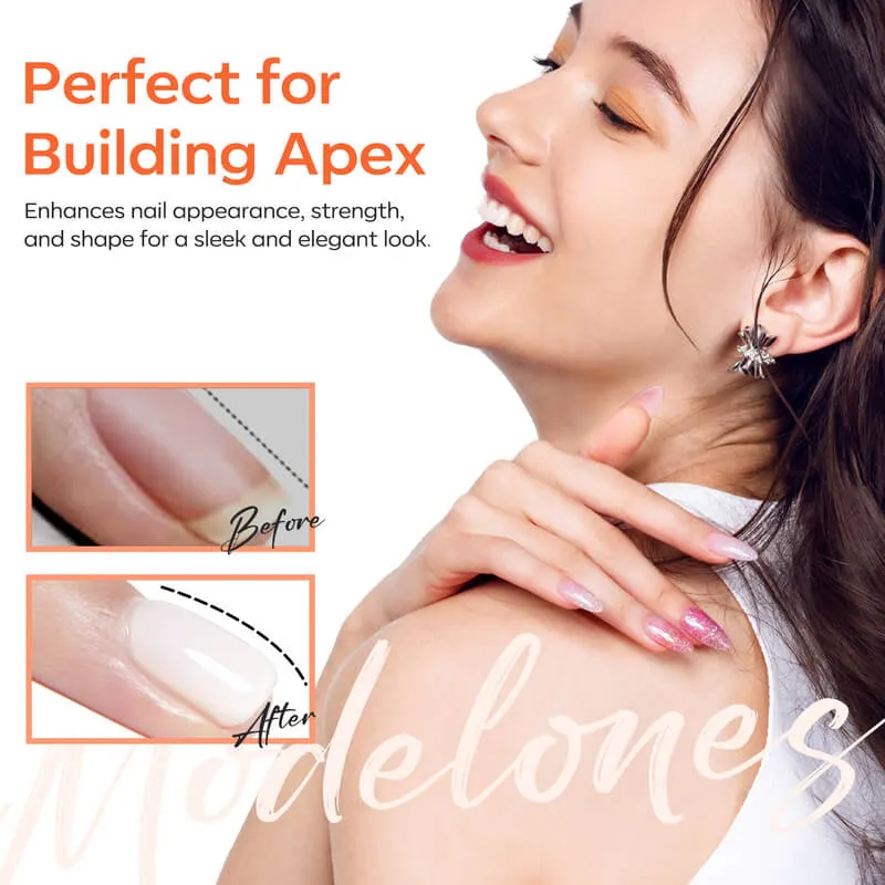 Modelones Rubber Base Coat baslack Clear 10 ml flexibel