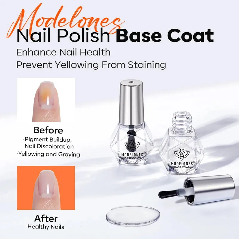 Modelones Top & Base Coat nagellacksset vitamin
