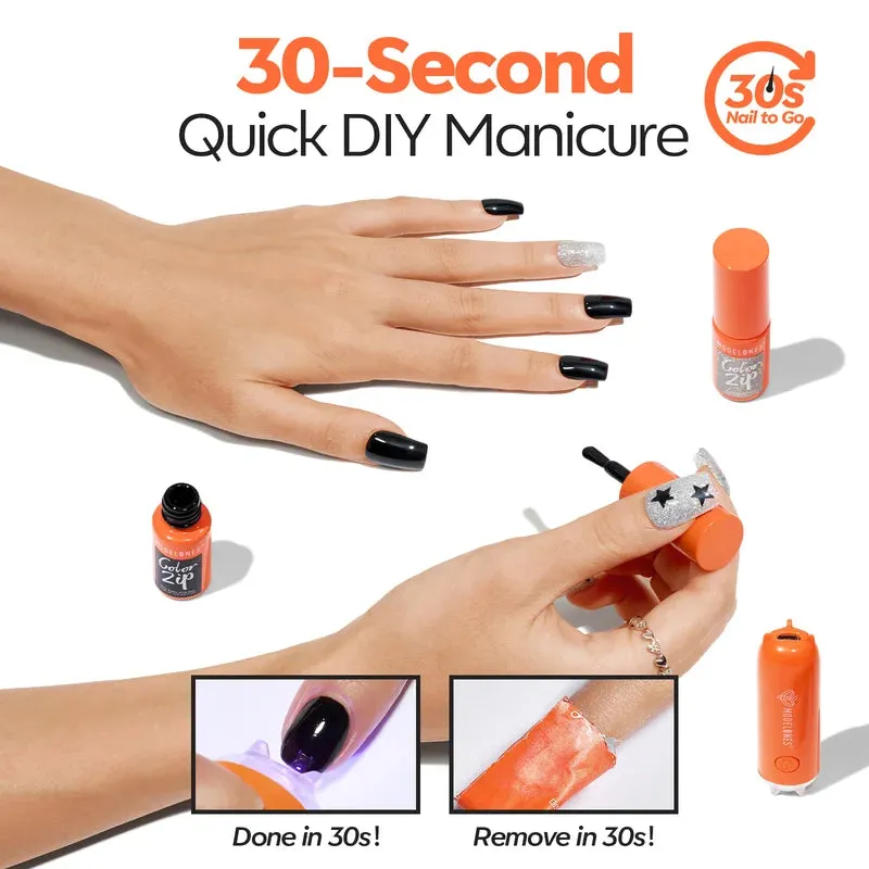 Modelones One Step Gel Polish gellack Midnight Light 3-i-1
