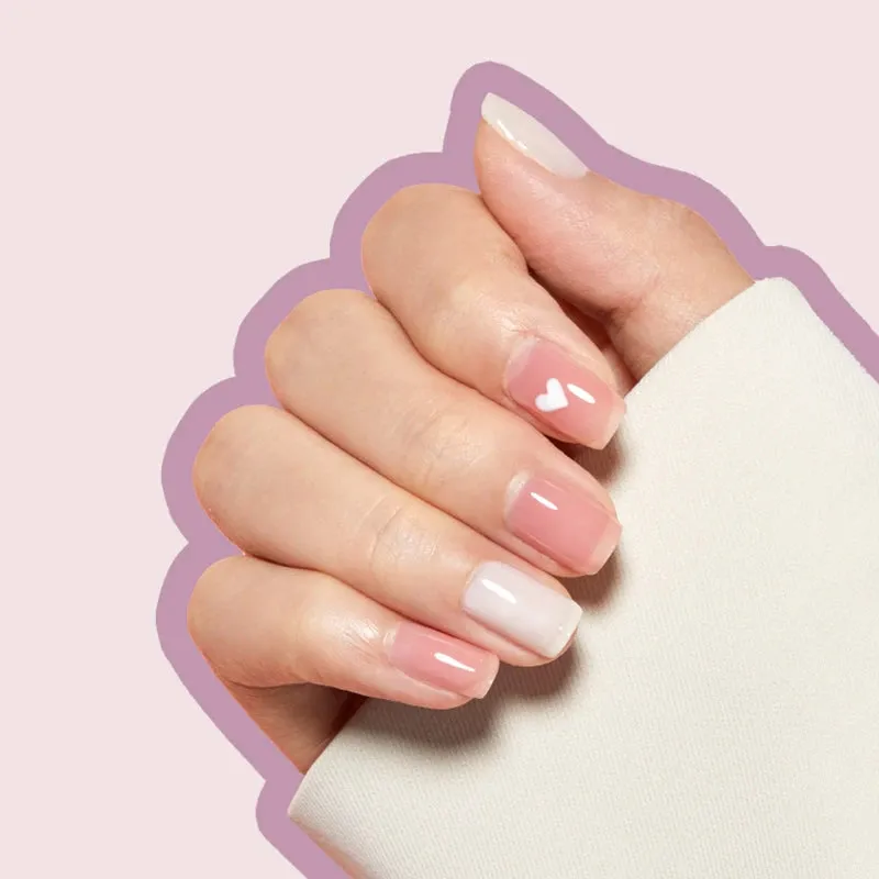 Modelones Sakura Jelly nagellack set 6-pack rosa jelly