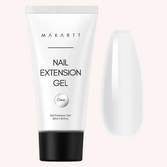 Makartt Poly Nail Gel polygel Natural Pink 50 ml byggande