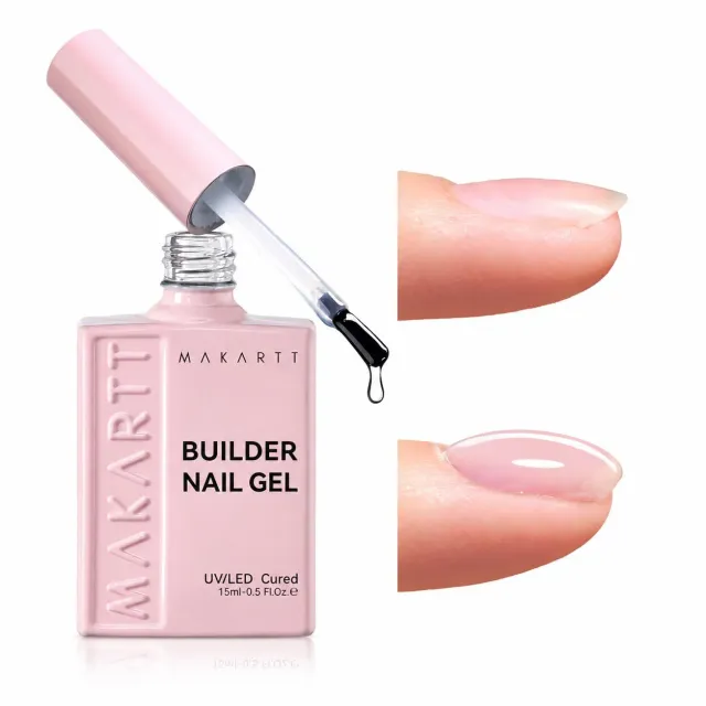 Makartt 8-in-1 Builder nagelgel Clear stark
