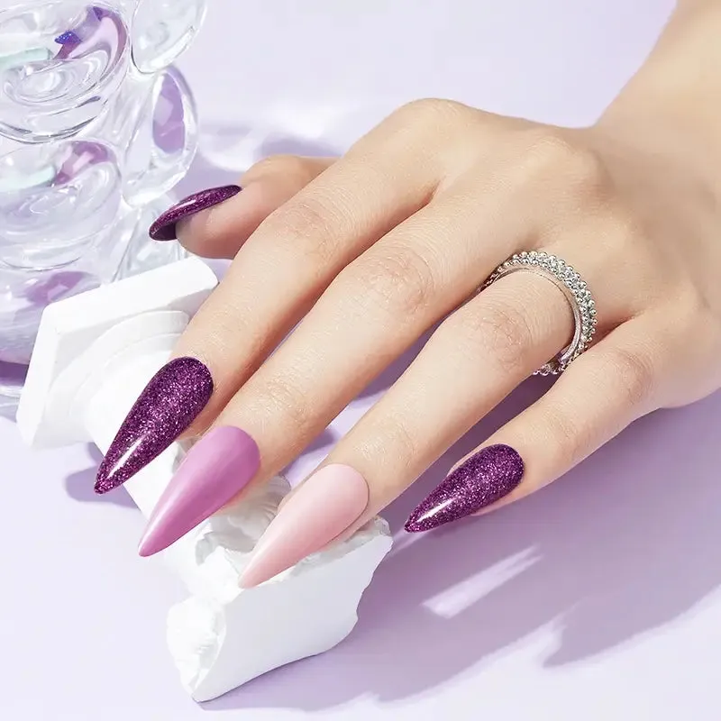 Modelones Everlasting Love nagellacksset 6x5 ml lila