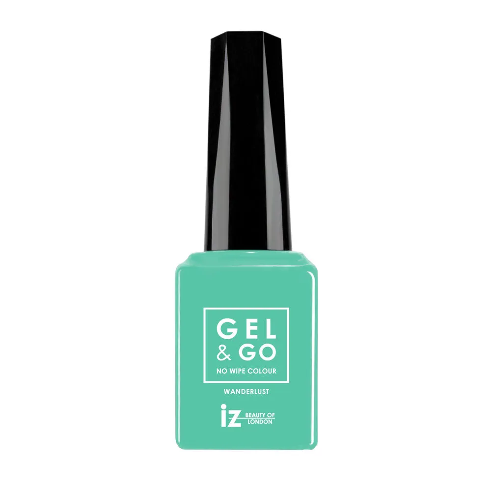 Iz Beauty Gel&Go Wanderlust GG1010 gelack 12 ml grön