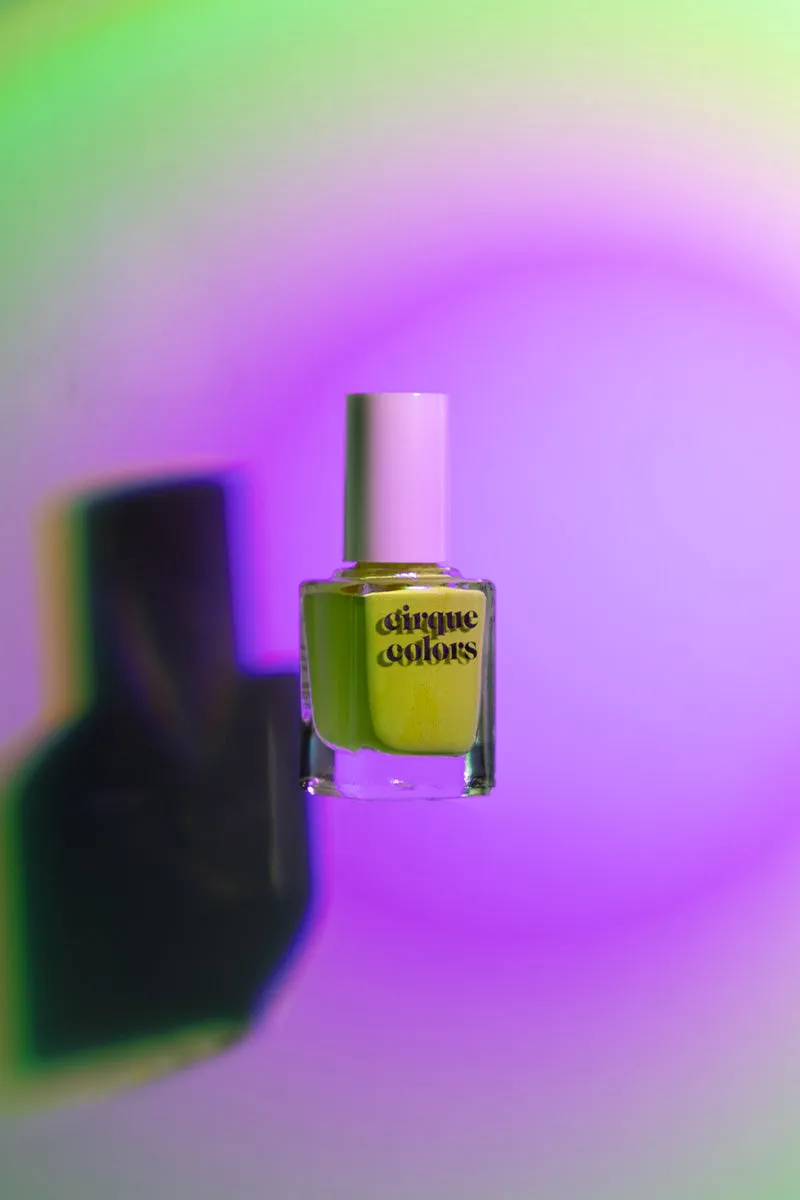 Cirque Colors Sticky Icky nagellack limegrön kräm
