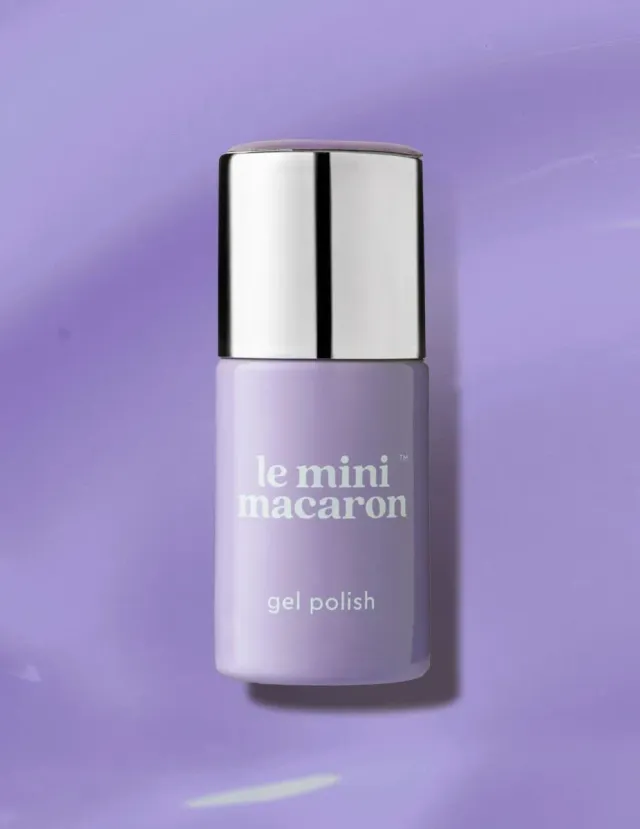 Le Mini Macaron Wildflower gellack pastellila