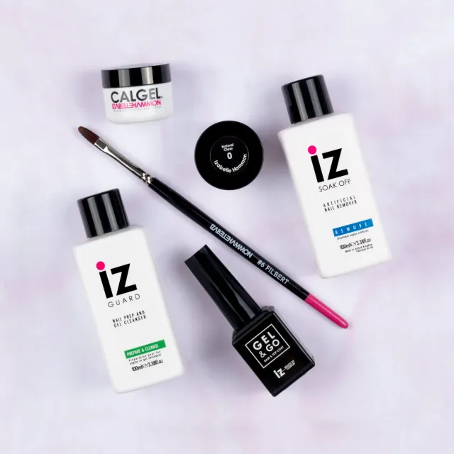 Iz Beauty Calgel Trial Kit startkit 6 delar med workshop
