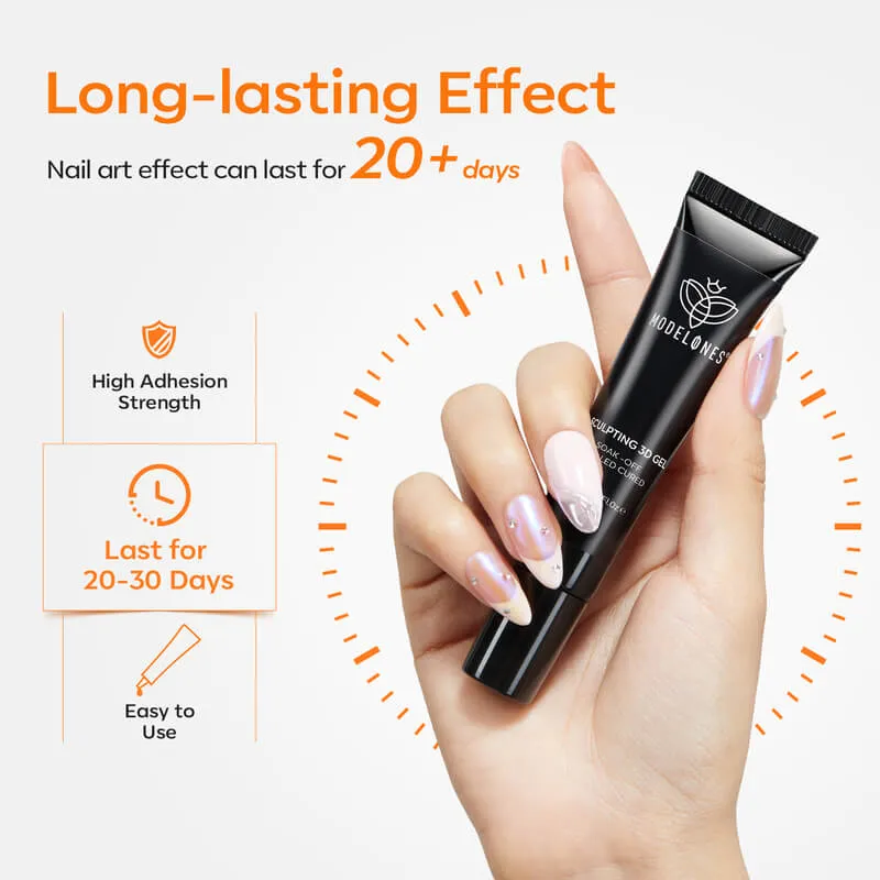 Modelones Sculpting 3D nagelgel formbar