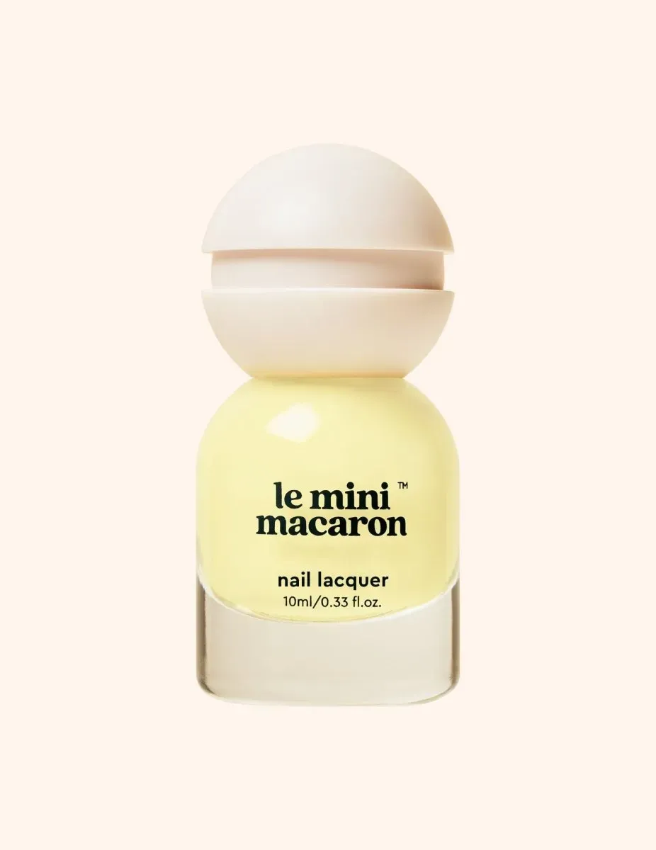 Le Mini Macaron Le Sweet Chamomile nagellack ljusgul