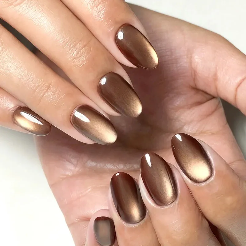 Modelones Inspire Brown Sugar gellack 15 ml cat eye