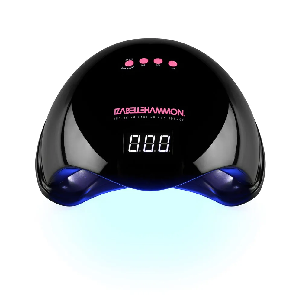 Iz Beauty Black LEDUV Lamp nagellampa svart