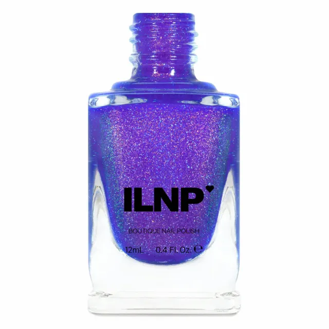 ILNP Deep End nagellack koboltblå shimmer