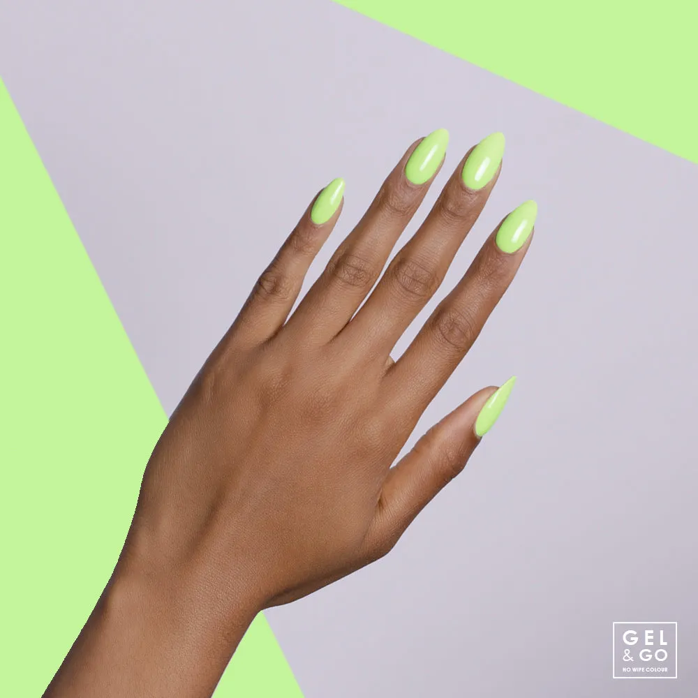 Iz Beauty Gel&Go Centre Court GG1034 gellack 12ml neonlime