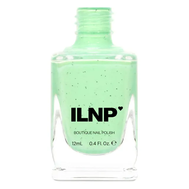 ILNP Mint Chip nagellack mint med flakes