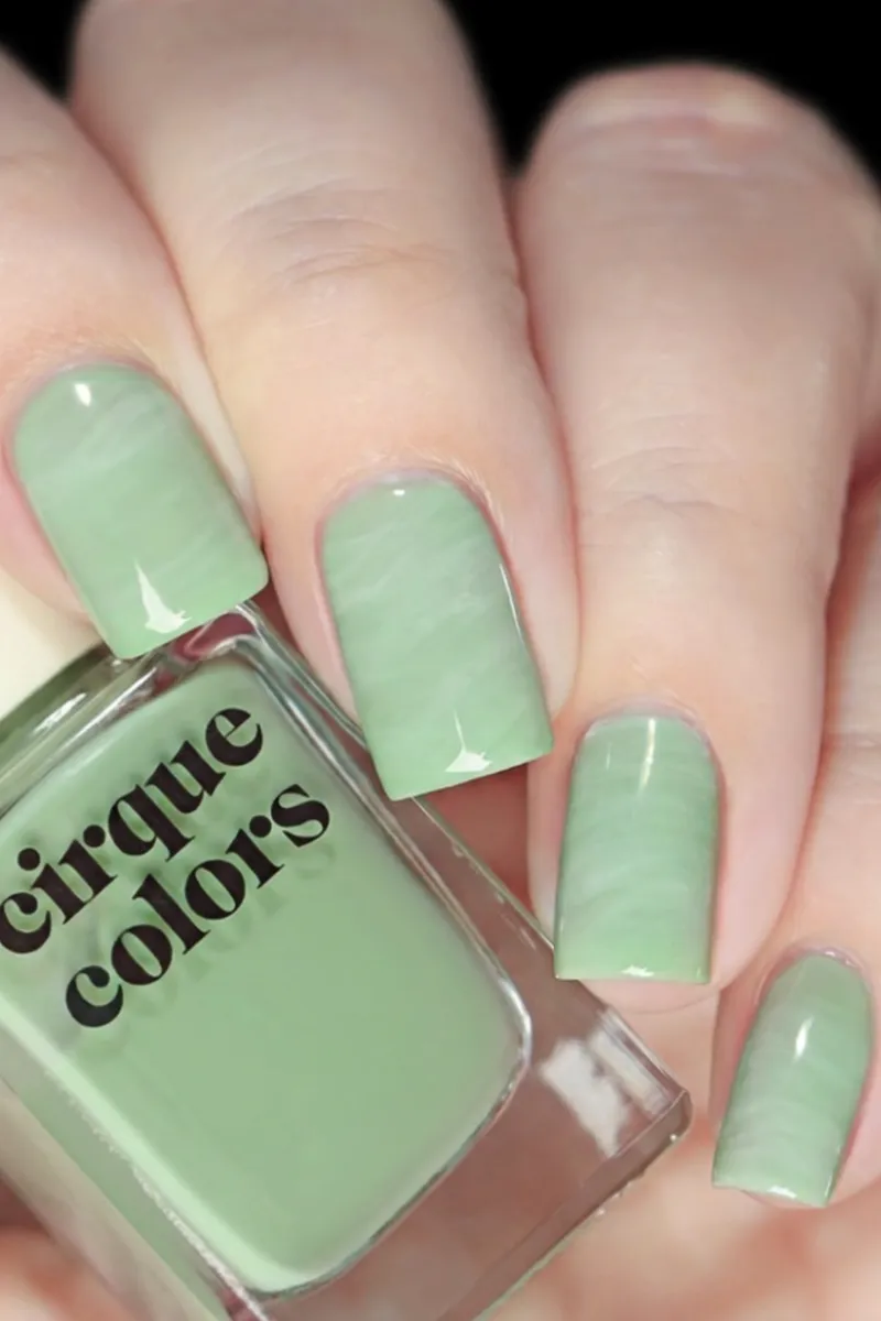 Cirque Colors Green Jade nagellacksset grön jelly 2-pack
