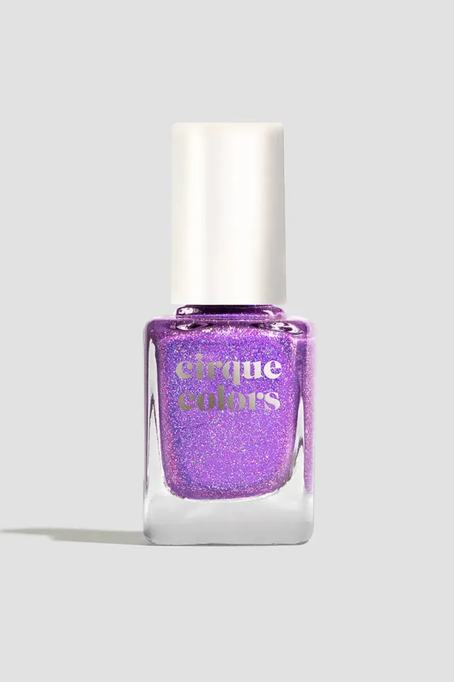Cirque Colors Jammin Out shimmer nagellack druvlila holografisk