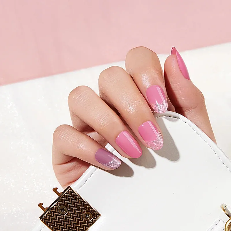 Modelones Gentle Bells nagellacksset rosa snabbtorkande