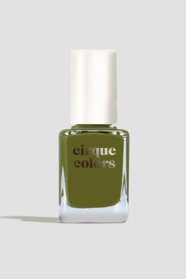 Cirque Colors Wall St nagellack olivgrön crème