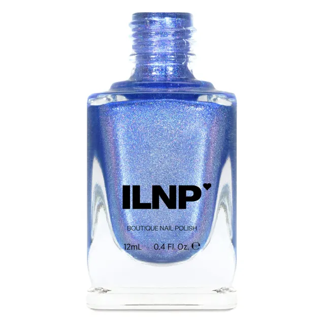 ILNP Ultra Holo Tidal Wave nagellack blått holografiskt