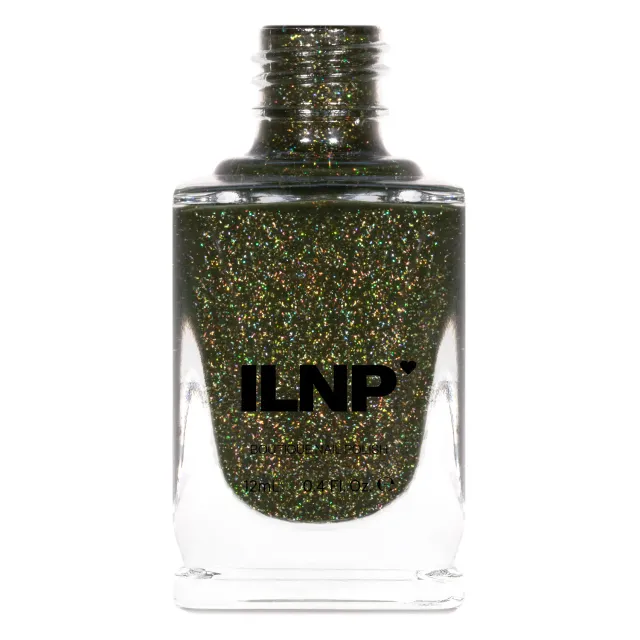 ILNP Vineyard Countryside nagellack olivgrön holografisk