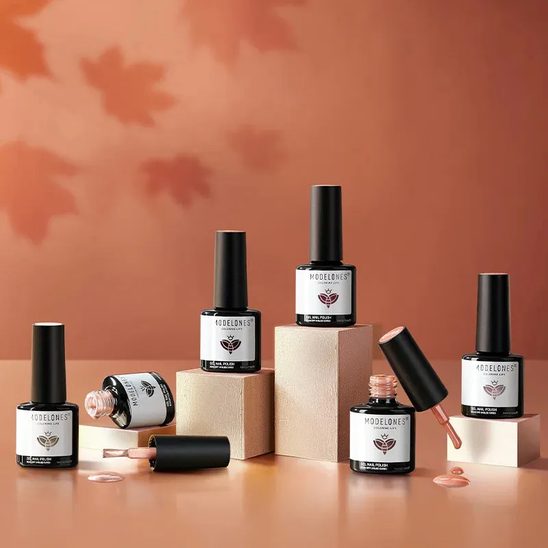 modelones Grace Garden gellack 6-pack nude guld