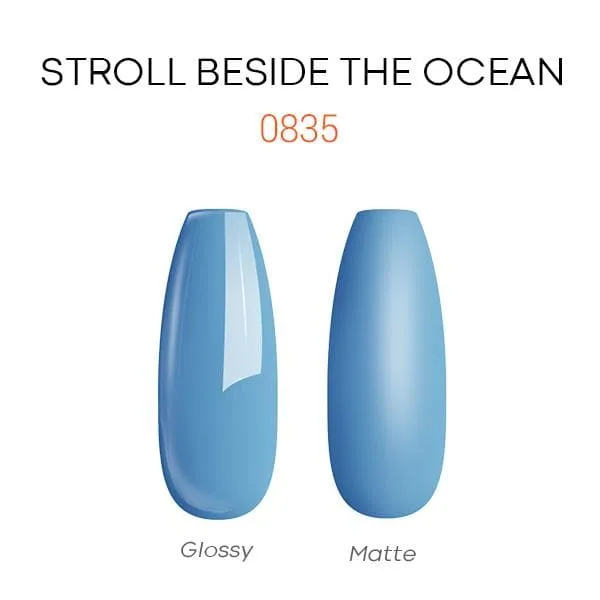 modelones Stroll Beside The Ocean gellack 15 ml blå