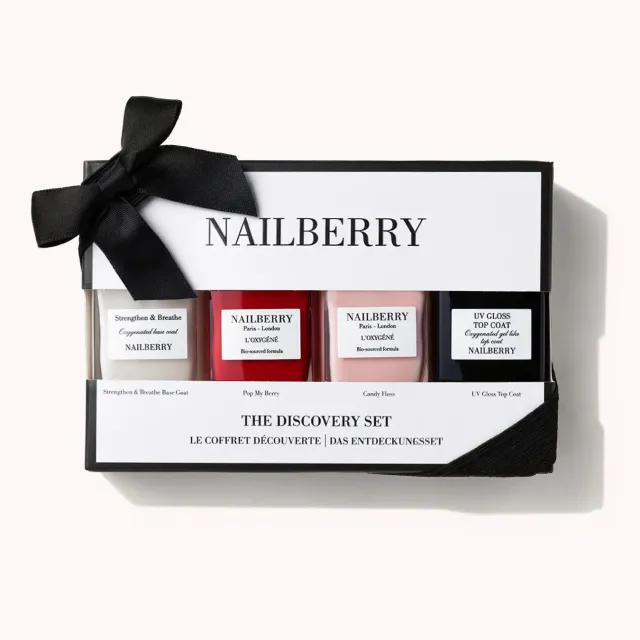 Nailberry The Discovery Set nagellackset 4x10 ml