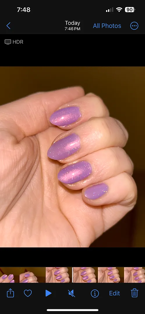 Cirque Colors Cloud Nine nagellack skimrig lavendel