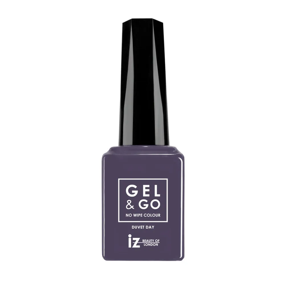 Iz Beauty Gel&Go Duvet Day GG1084 gellack 12ml mörklila