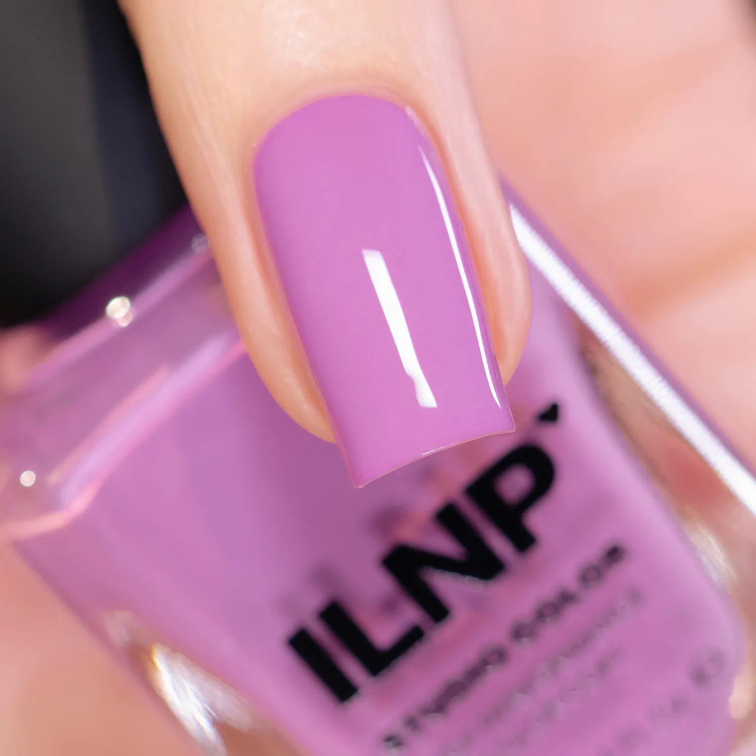 ILNP Studio Color Melted nagellack orkidé lila krämig