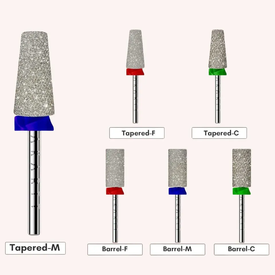 Makartt Professional E-File fräsbit diamond tapered M