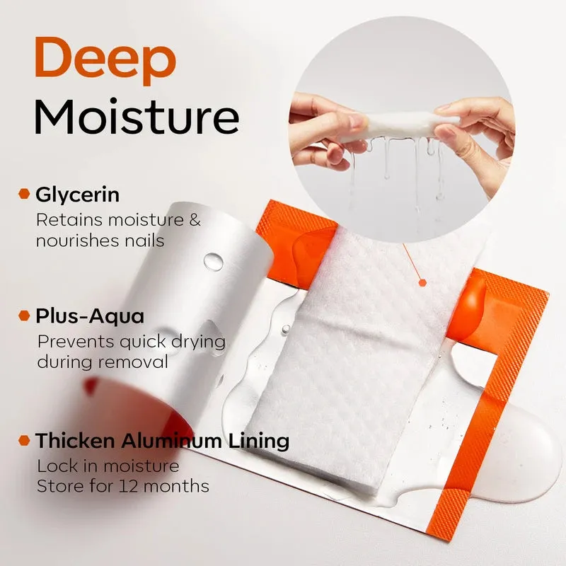 Modelones nagellacksremover pads acetonfria 50-pack