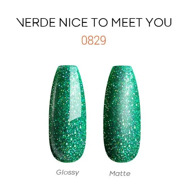 Modelones Inspire Gel Verde Nice gellack 15ml grön