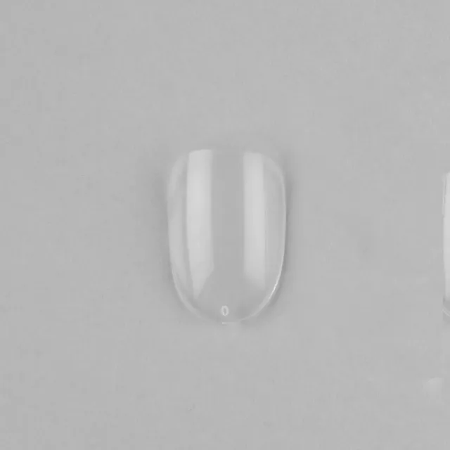 Iz Beauty Clear Short Round nageltippar refill 50-pack