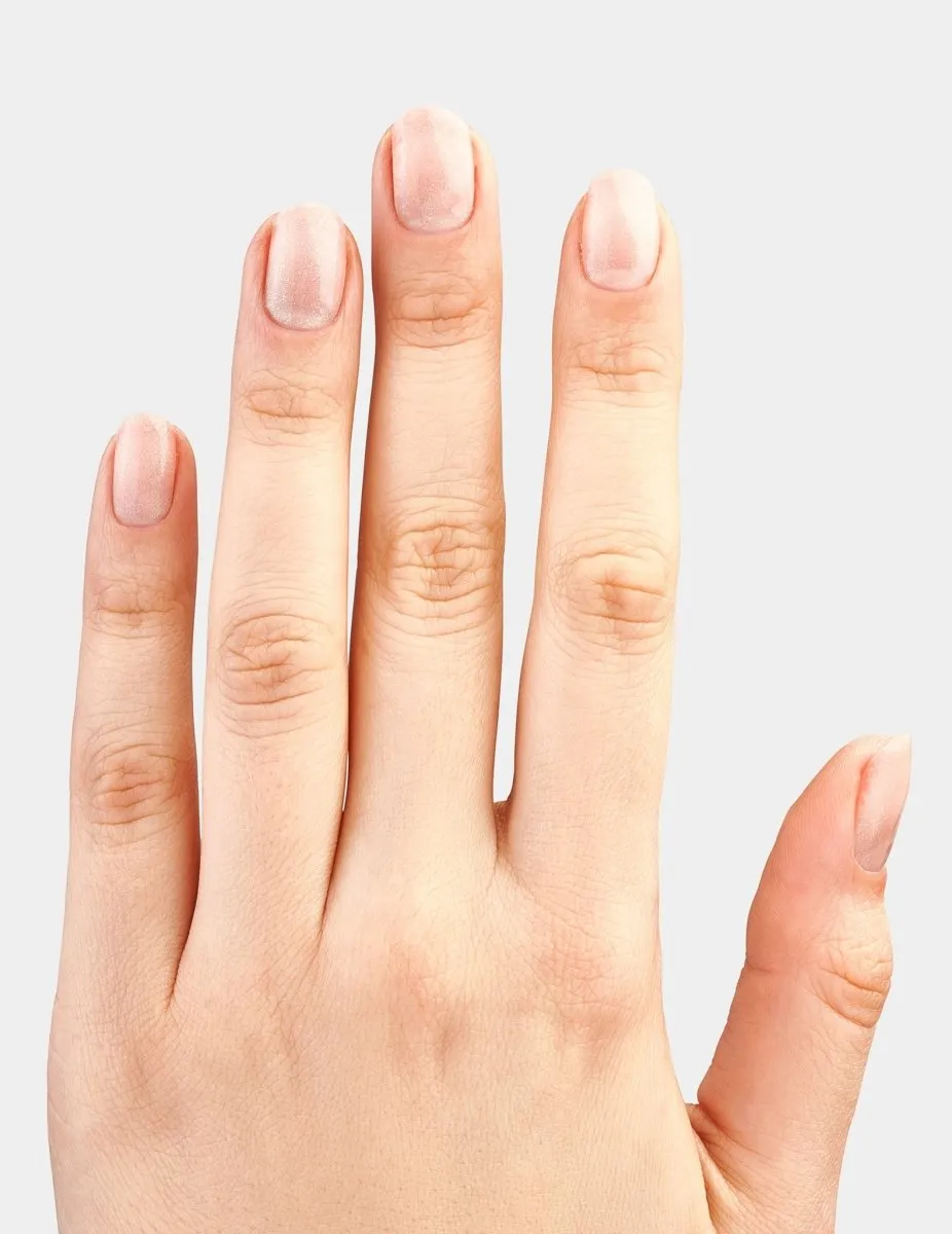 Le Mini Macaron Mermaid gel top coat iriserande