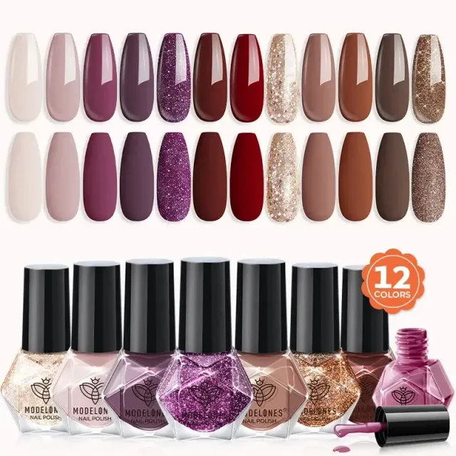 modelones Evil Gaze nagellacksset rosa krämig