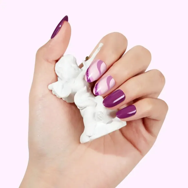 Modelones Everlasting Love nagellacksset 6x5 ml lila