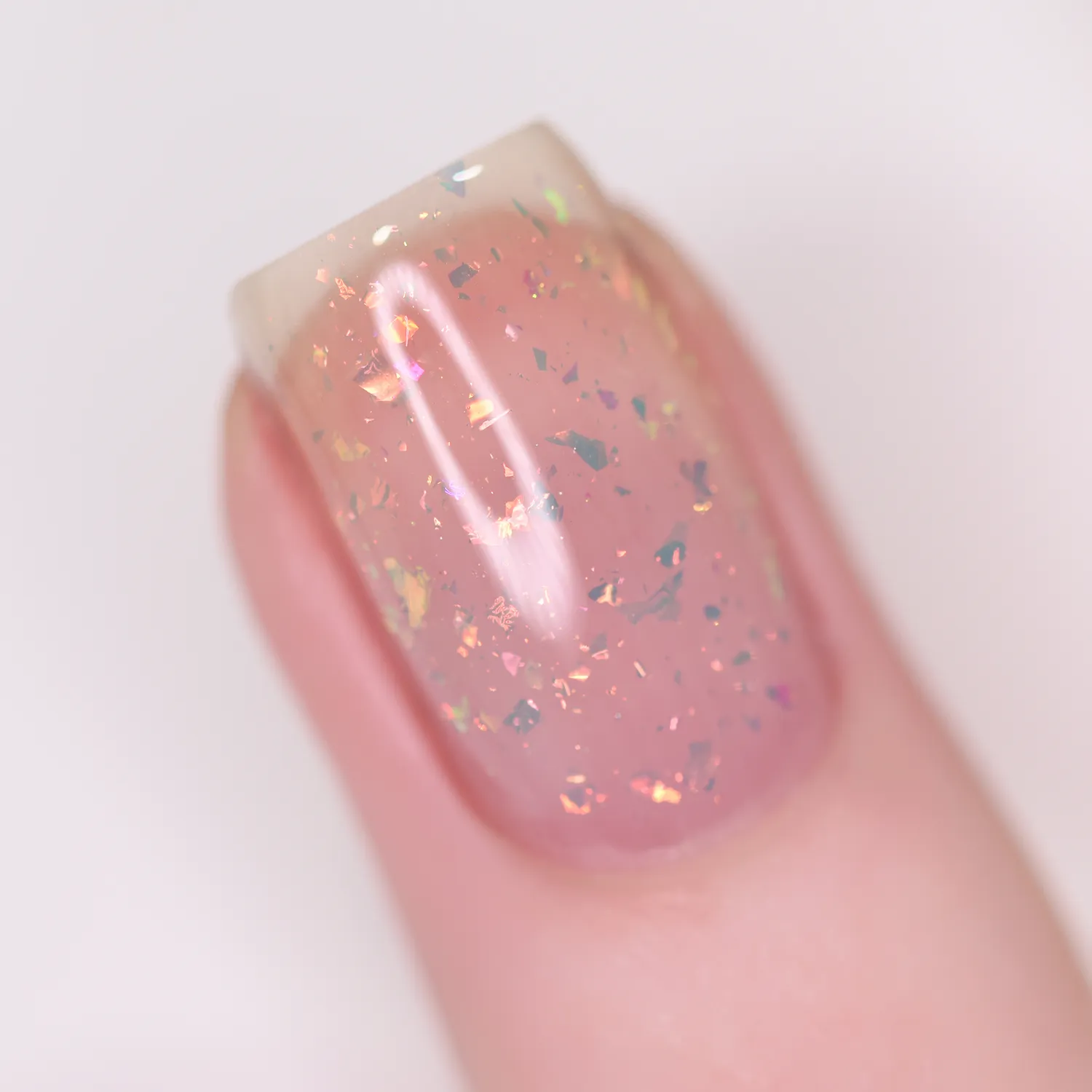 ILNP Encore nagellack topper orange-grönt skifte