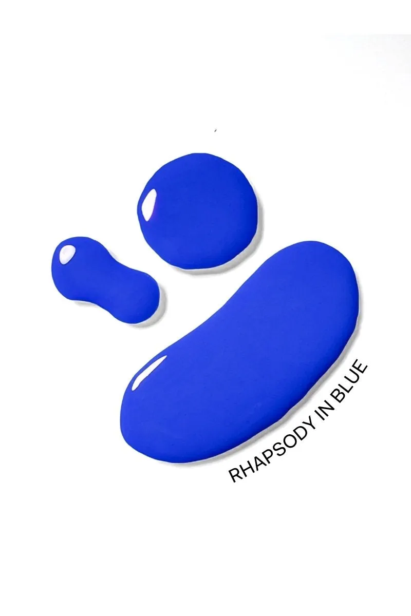 Cirque Colors Rhapsody in Blue nagellack koboltblå crème