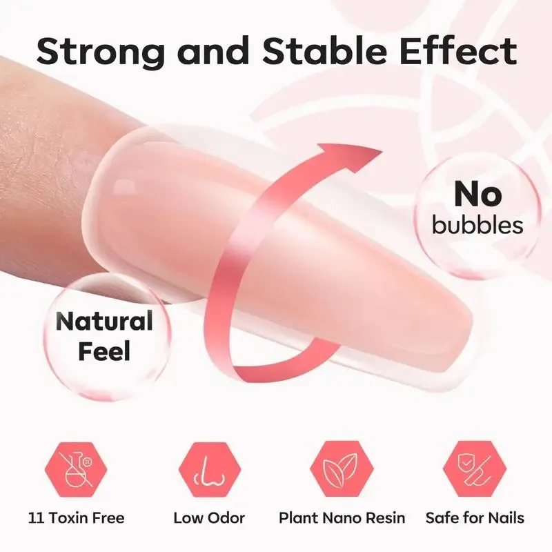 Modelones Cherry Girl polygel kit nude rosa