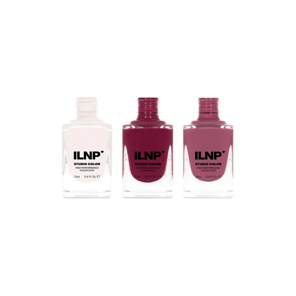 ILNP Love Story Collection nagellackset 3-pack krämig