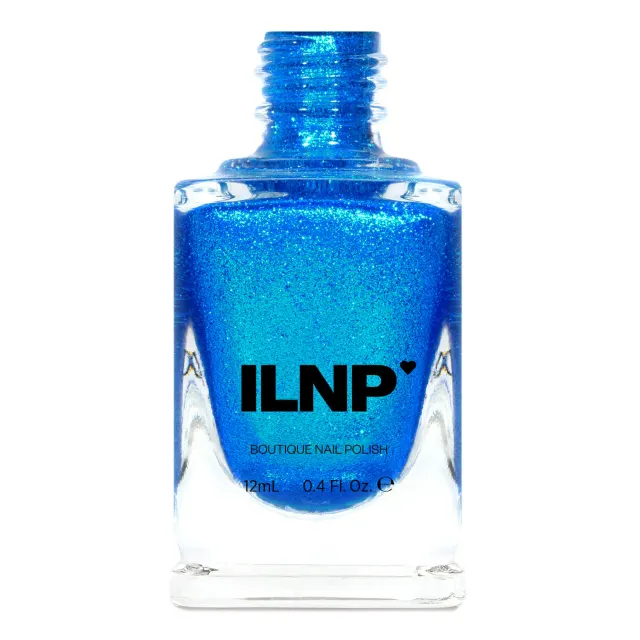 ILNP Blueprint nagellack elektrisk blå metallic