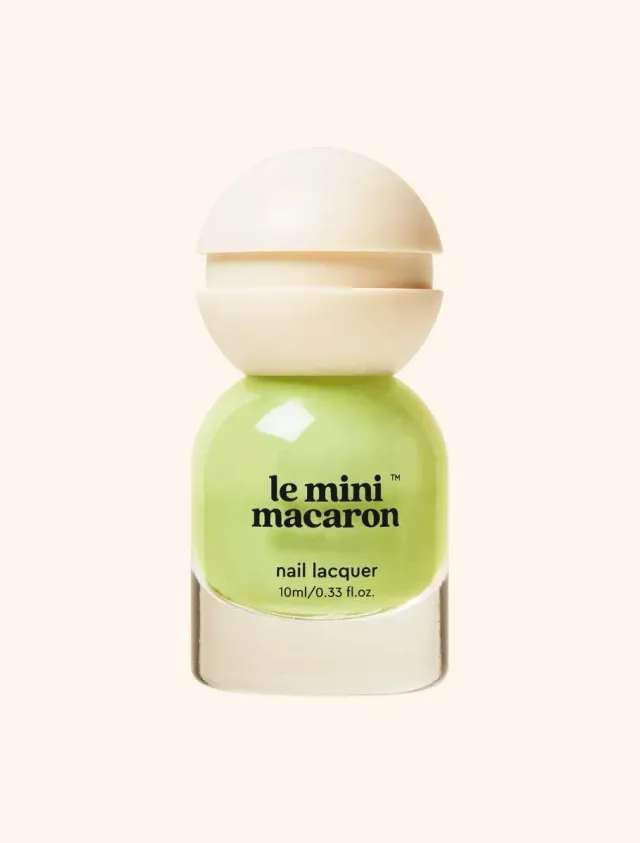 Le Mini Macaron Le Sweet nagellack Matcha Latte krämgrön