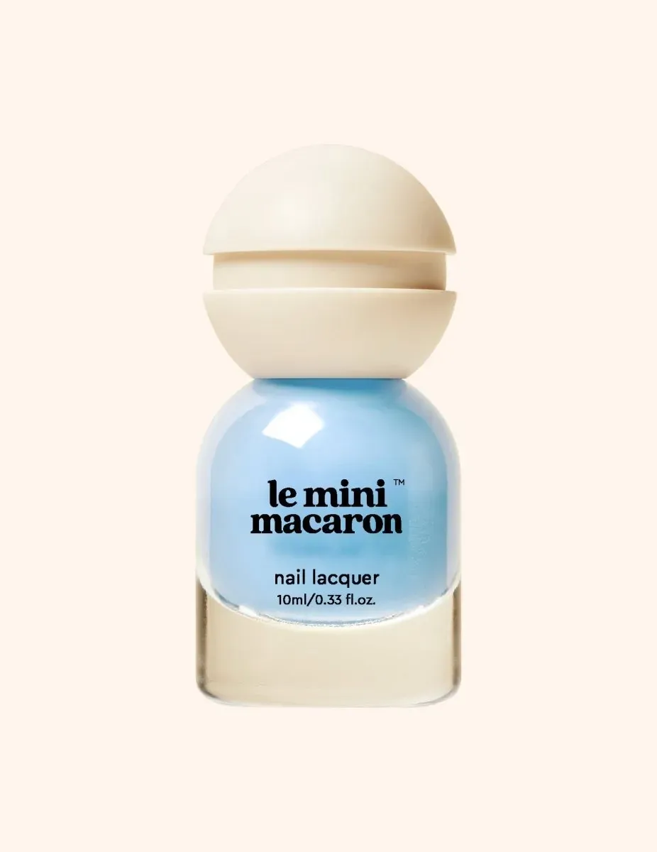 Le Mini Macaron Le Sweet nagellack Blue Vanilla pastellblå