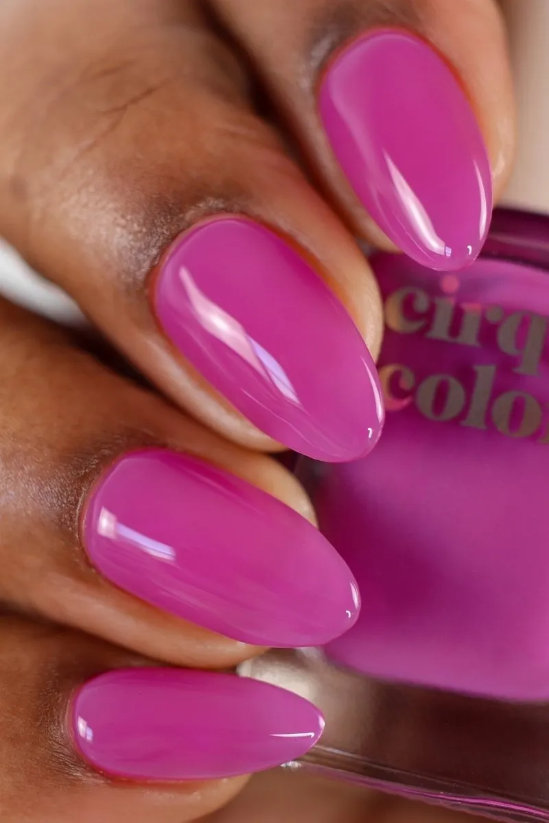 Cirque Colors Pitaya Jelly nagellack magenta jelly
