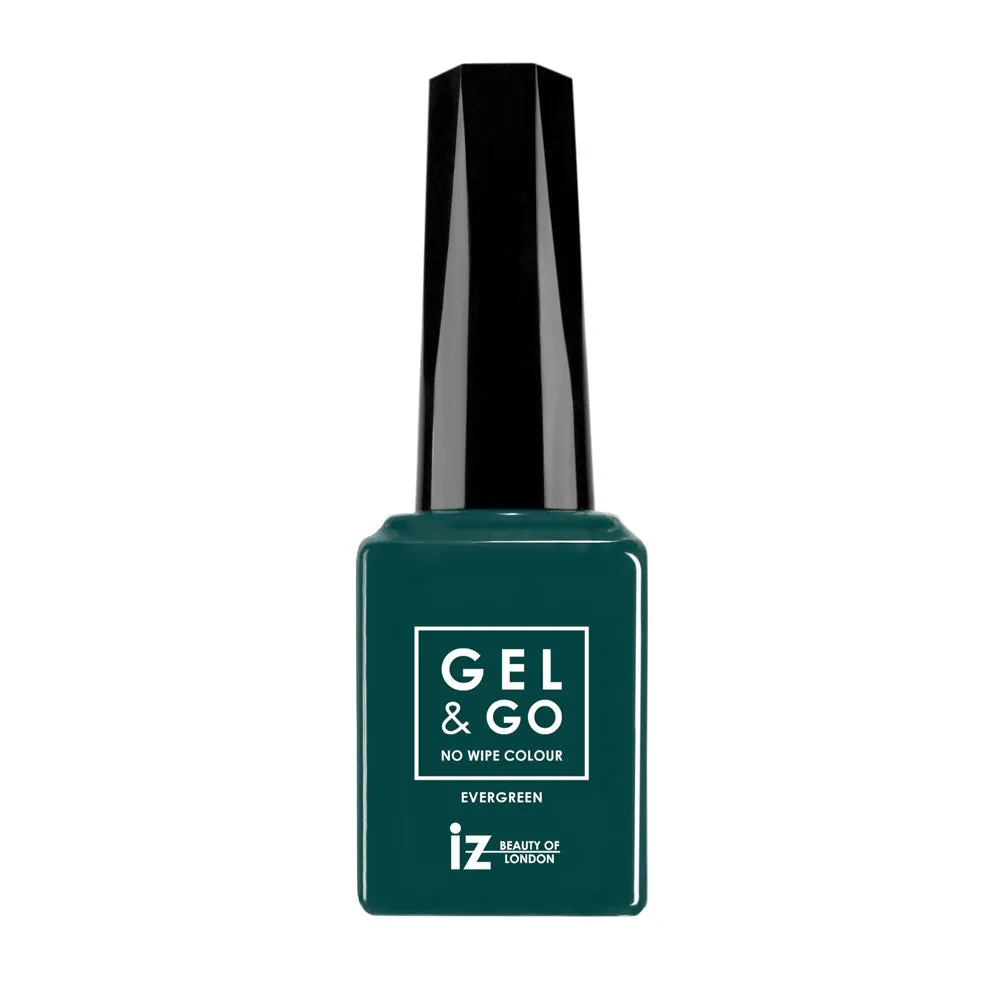 Iz Beauty GEL&GO Evergreen GG1056 gellack grön 12ml