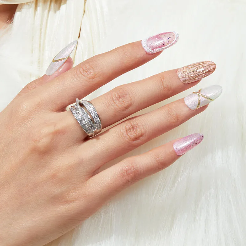 Modelones Shine on Me gellack 6-pack rosa guld