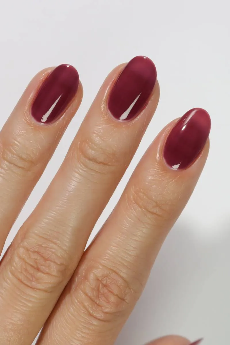 Cirque Colors Wine Jelly nagellack vinröd