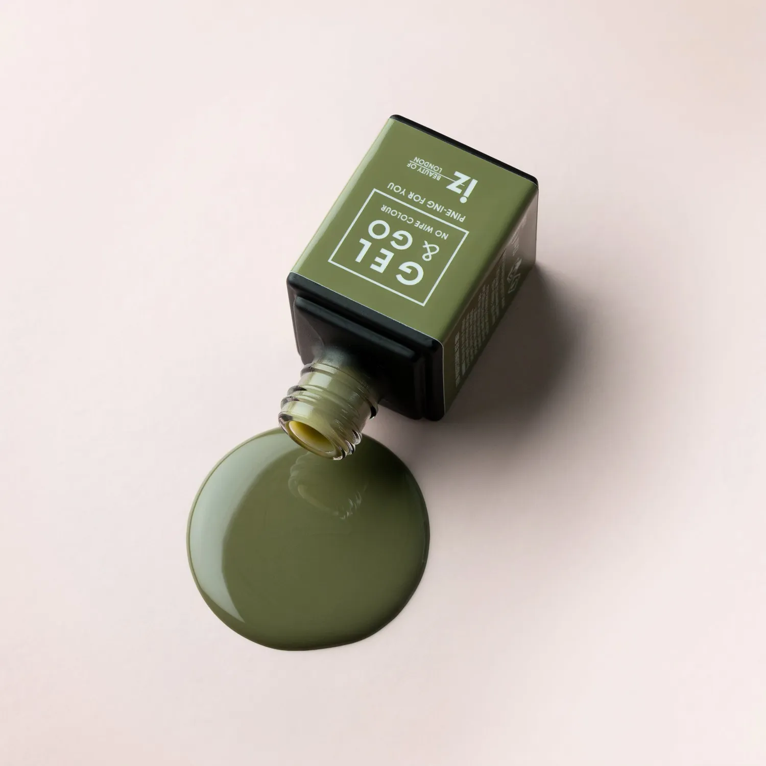 Iz Beauty GEL&GO GG1082 gellack Pine-ing For You 12 ml khaki