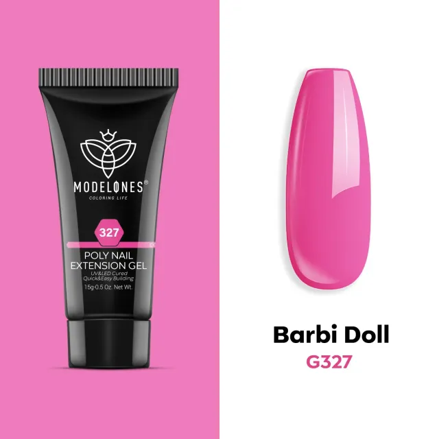 Modelones Poly Nail Gel Barbi Doll polygel 15g rosa